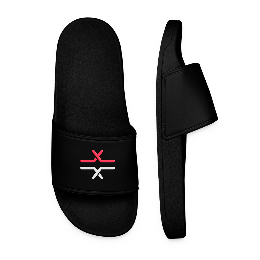 Badeschlappen, Herren - black