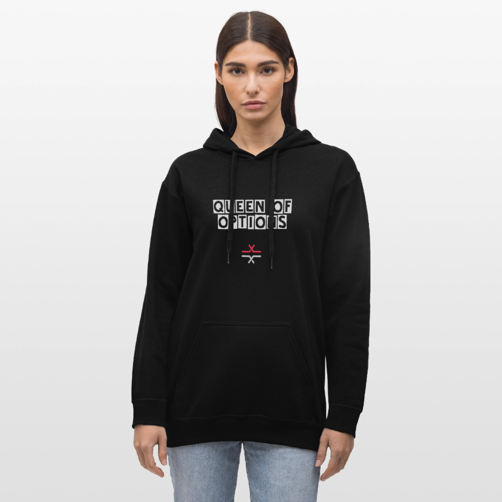 Queen of Options Hoodie Unisex - black
