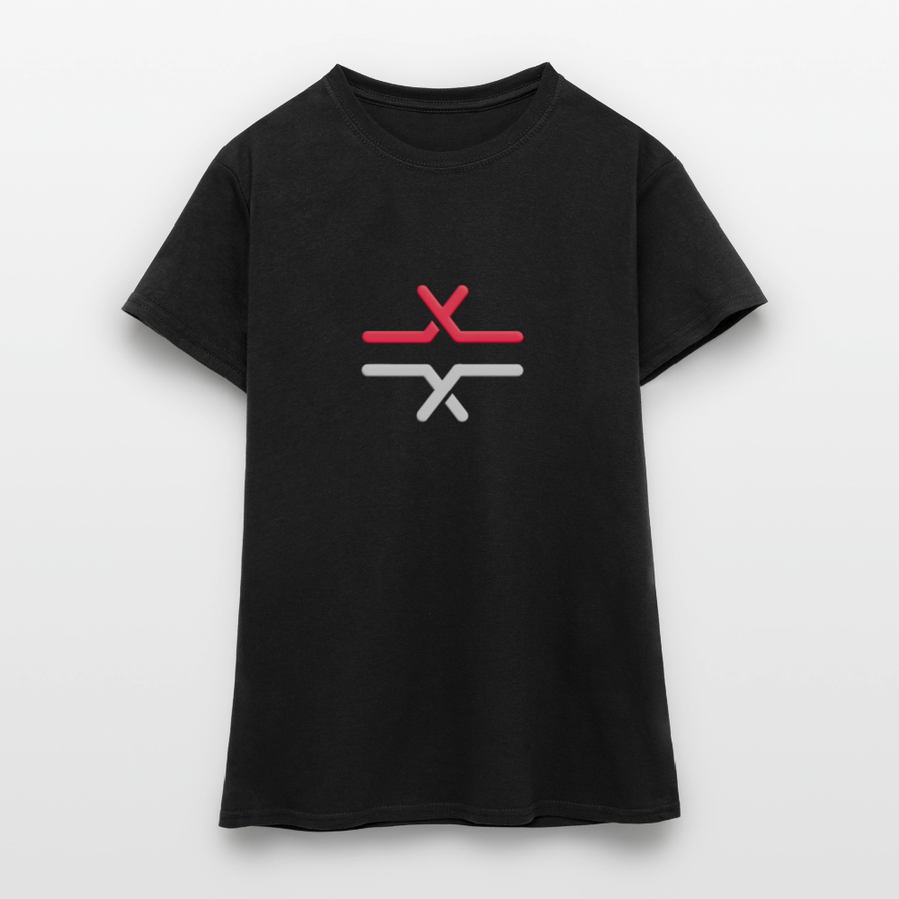 Optionshändler Basic T-Shirt Damen - black