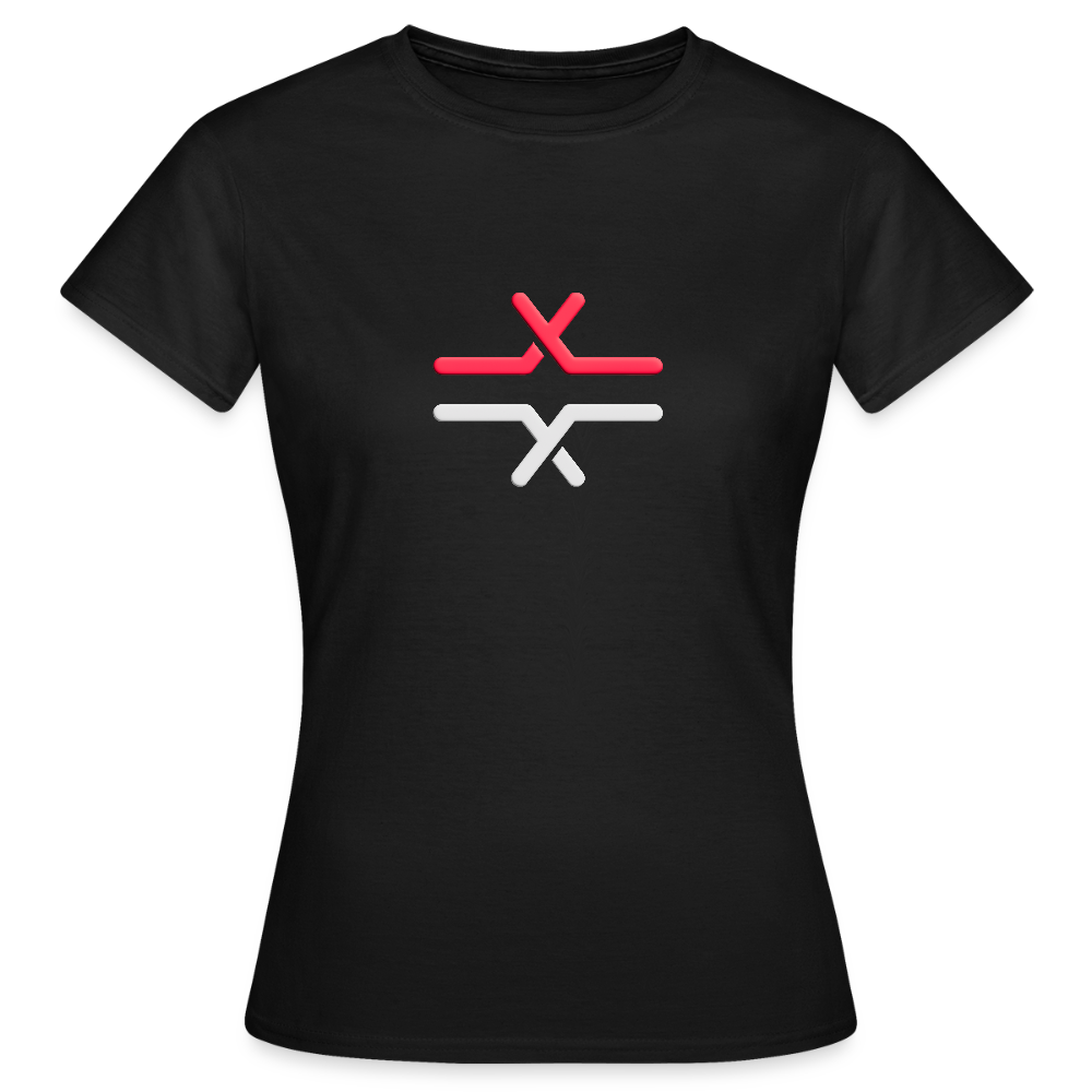 Optionshändler Basic T-Shirt Damen - black