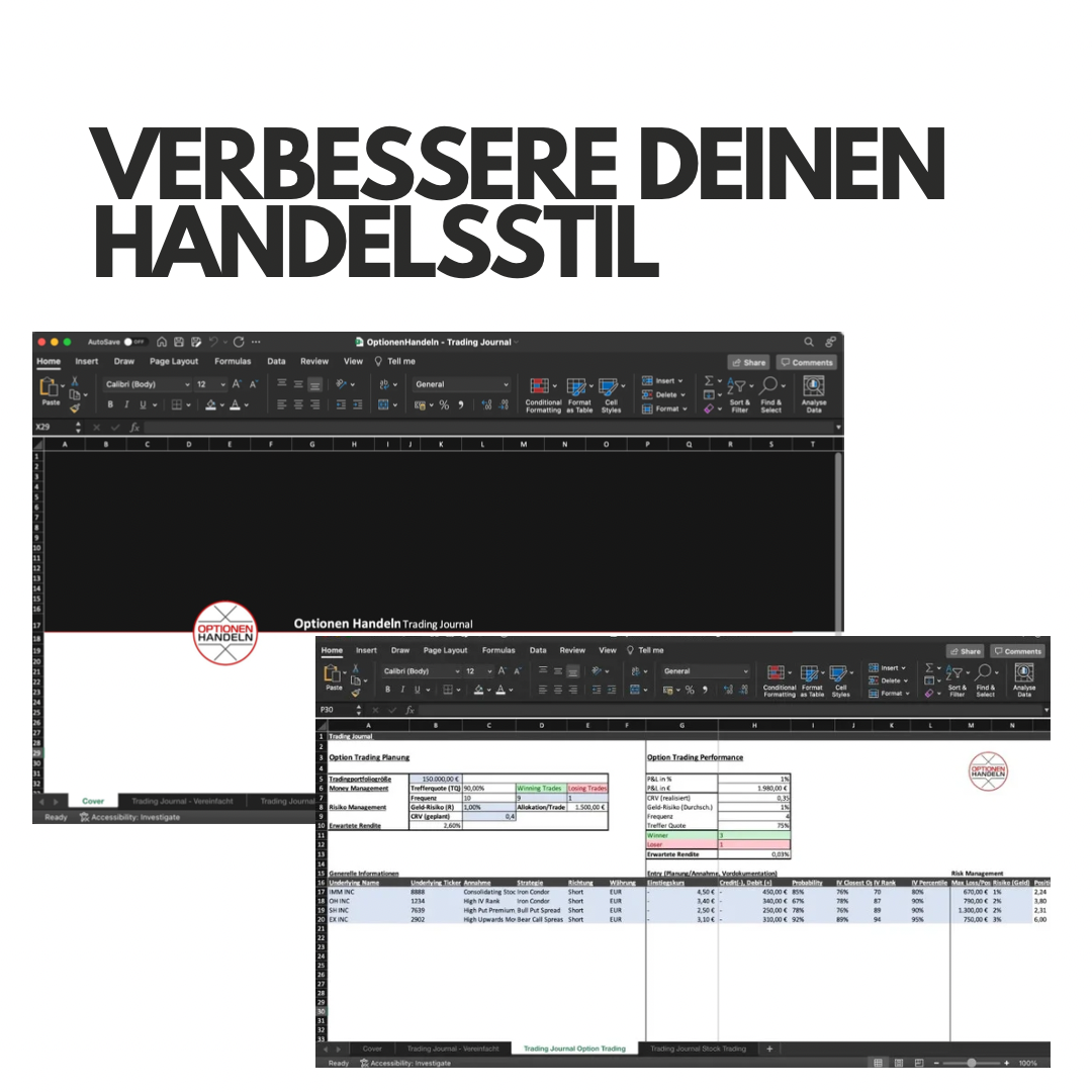 Trading Journal (Excel)