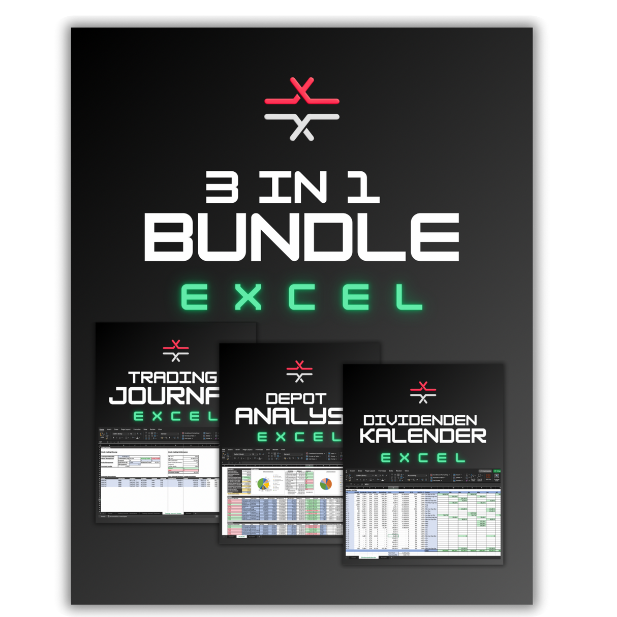 Trader Essentials (3 x Excels)