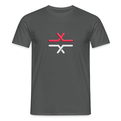 Optionshändler Basic T-Shirt Herren - charcoal grey