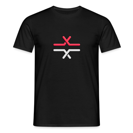 Optionshändler Basic T-Shirt Herren - black