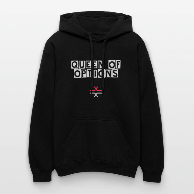Queen of Options Hoodie Unisex - black