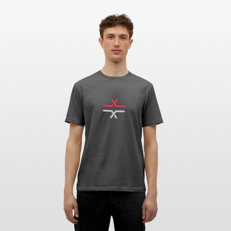 Optionshändler Basic T-Shirt Herren - charcoal grey
