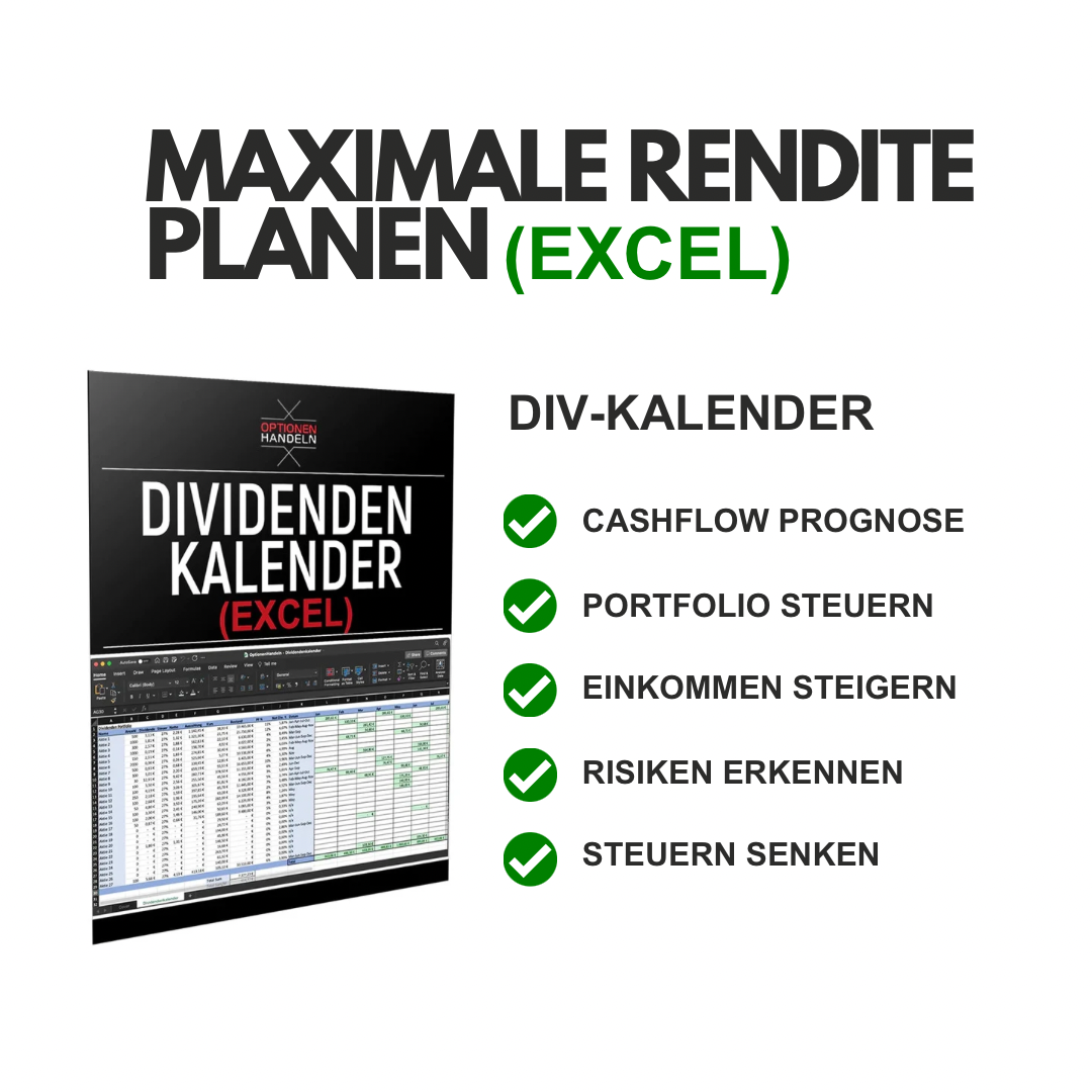 Dividenden Kalender (Excel) – OptionenHandeln